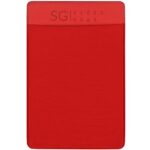 Sleek Gear Slim Wallet for Men & Women, Minimalist Wallet, Thin Wallet, Card Holder, Business Card Holder, Credit Card Wallet, ID Holder, Front Pocket Wallet with 2 Card Slots (Red)