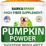 Pumpkin for Dogs - 8.1oz Powdered Fiber Supplement and Stool Softener - Treat Diarrhea, Constipation, Upset Stomach, Food Sensitivity - Improve Digestion - Made in USA
